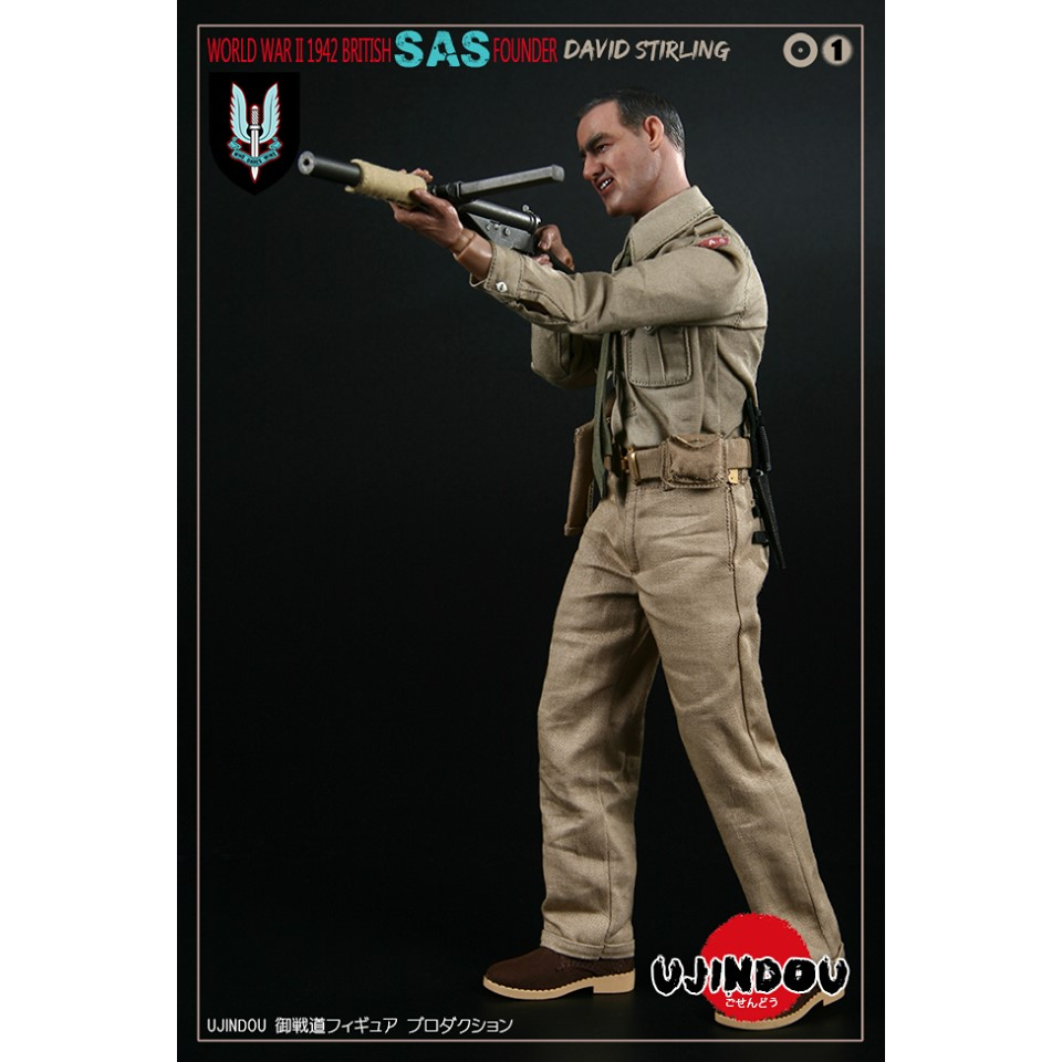 SAS British Founder David Stirling WWII 1943 1:6 figure
